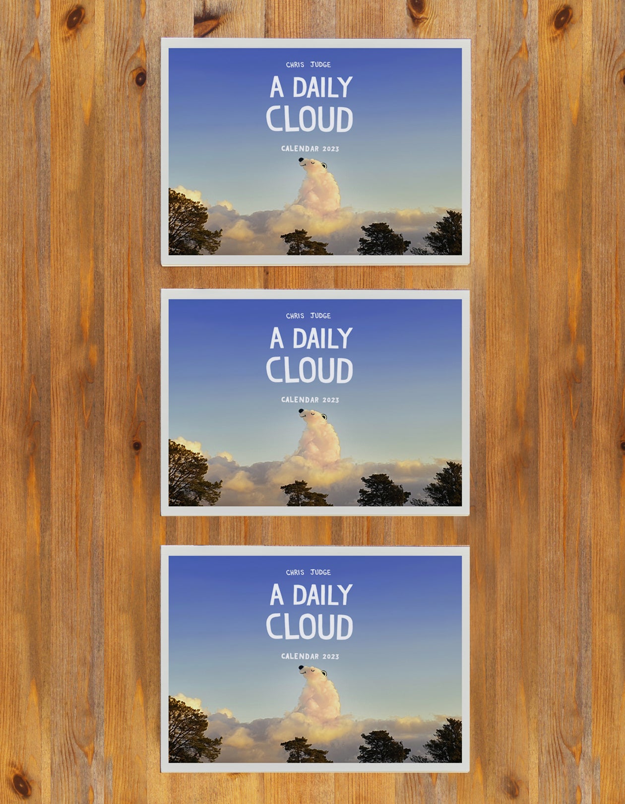 NEW A Daily Cloud Wall Calendar 2024! GIFT PACK - 3 Calendars *SHIPS IN 3 WEEKS*