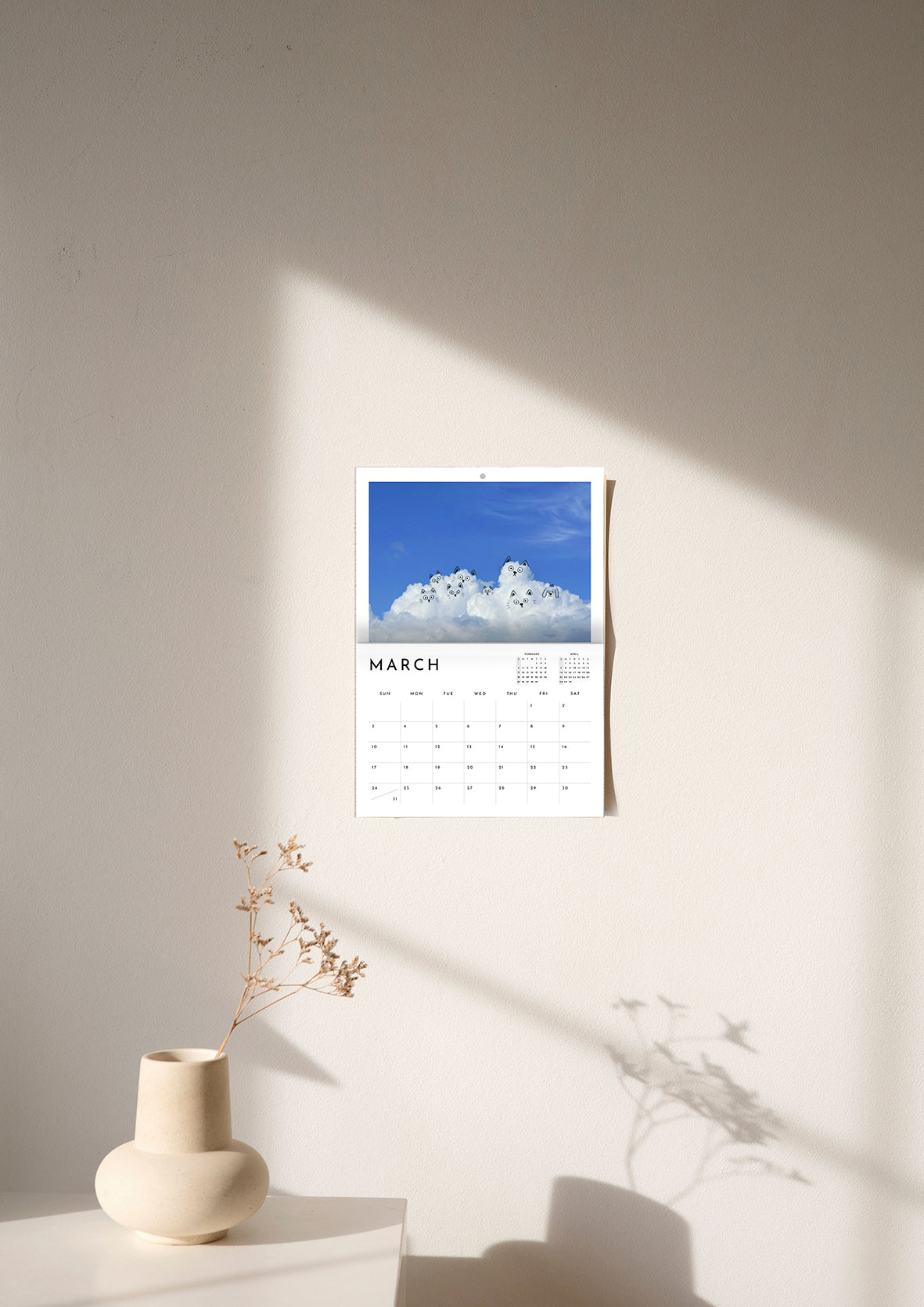NEW A Daily Cloud Wall Calendar 2024! GIFT PACK - 3 Calendars *SHIPS IN 3 WEEKS*
