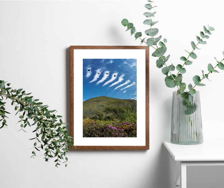 Signed “Cloud Choir” Unframed Print by A Daily Cloud.