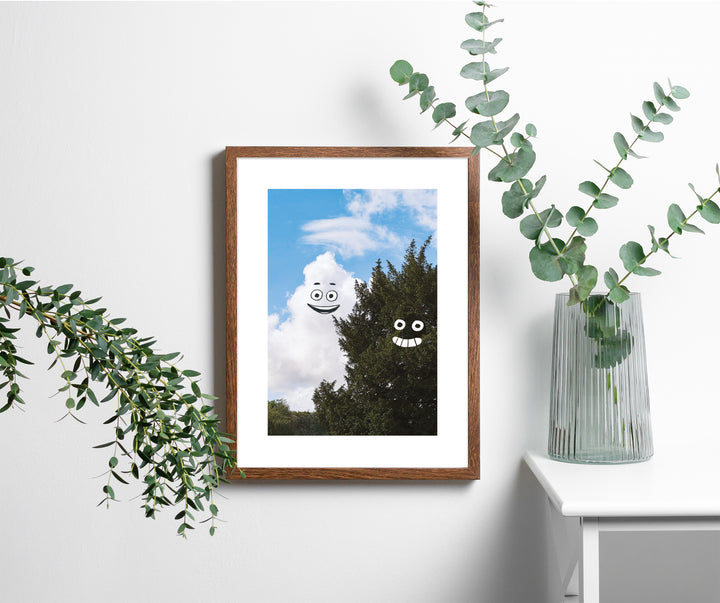 Signed “Just the Two of Us” Unframed Print by A Daily Cloud.