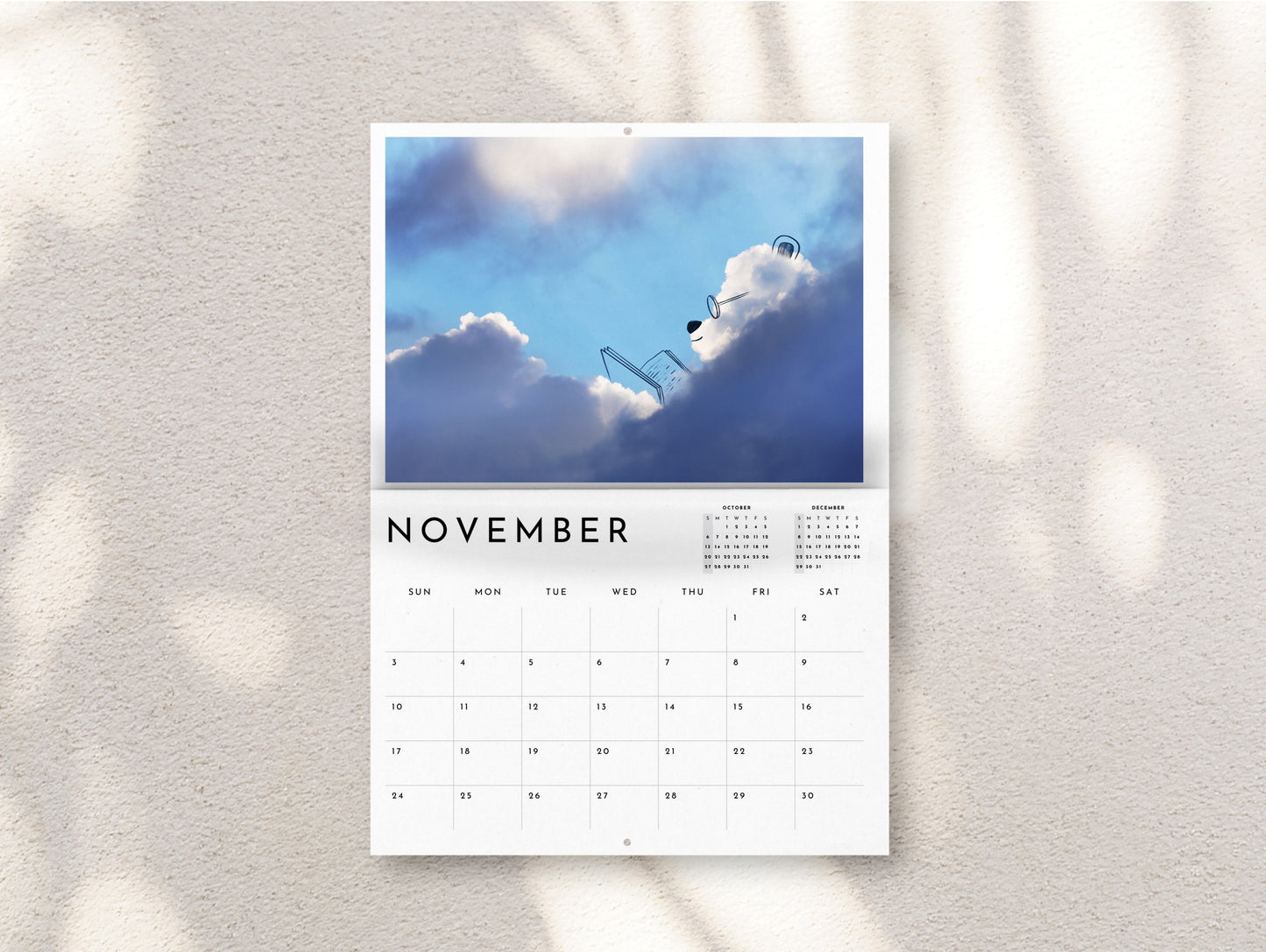 NEW A Daily Cloud Calendar 2024! *SHIPS IN 3 WEEKS*