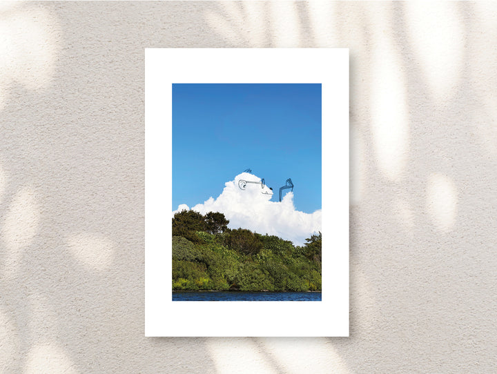 Signed “Cloud Atlas” Unframed Print by A Daily Cloud.