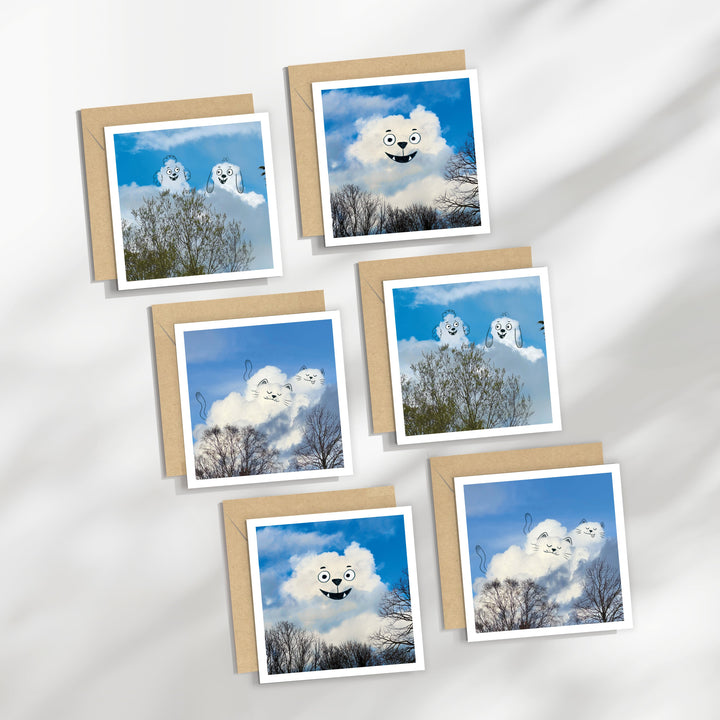 Love and Hugs - Card Set  (6 cards)